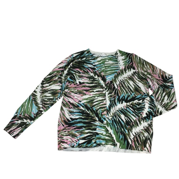 Avenue Multicolored Button Down Cardigan - Women’s 14/16 - Picture 4 of 14